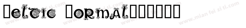 Celtic Normal字体转换